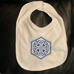 Embroidered Bib for 3 months old baby